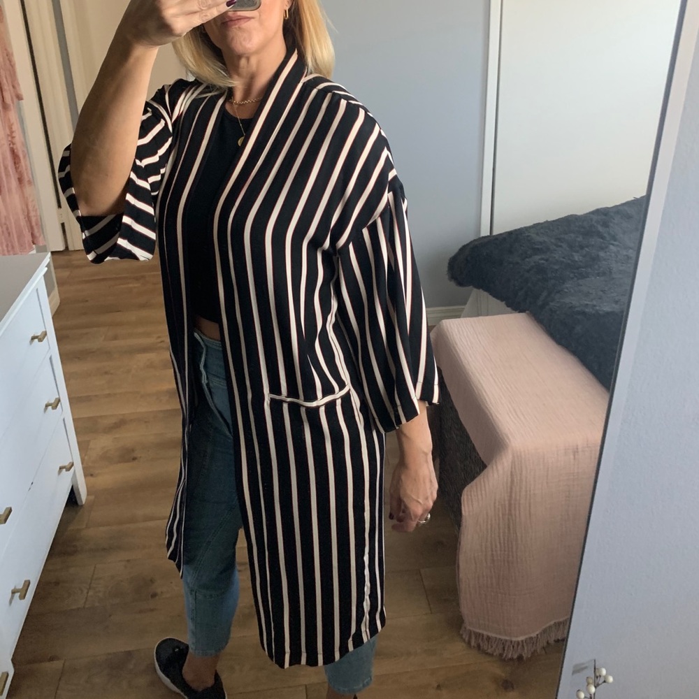 Striped Kimono